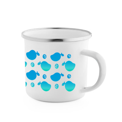 GOTZE SUB. Caneca em esmalte para sublimação 350 mL